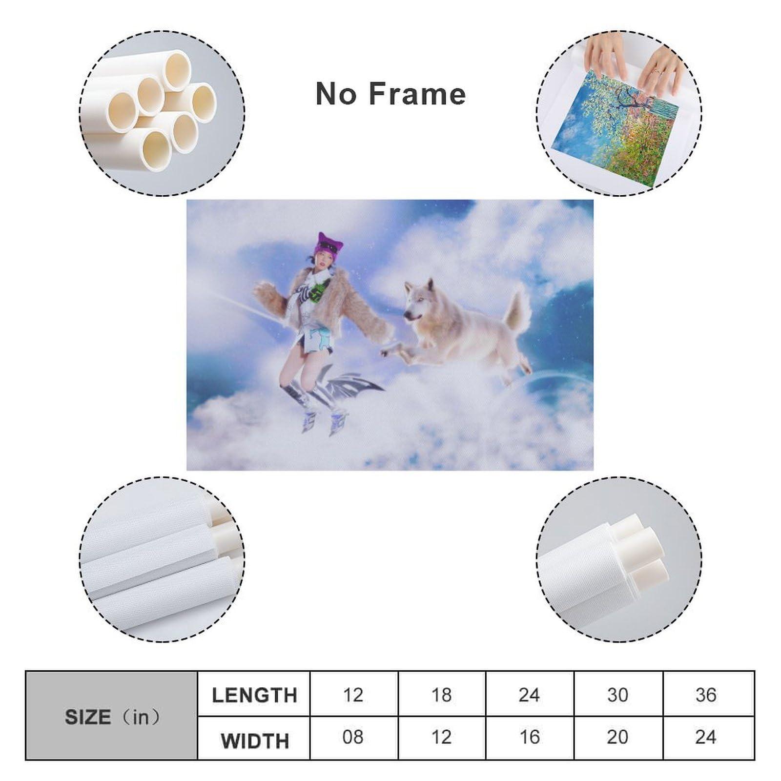 HomeLoft Basics KOREAN COCONA XG SHOOTING STAR MUSIC IDOLES ARTIST Canvas Art Poster And Wall Art Picture Print Modern Family Bedroom Decor Posters 12x18inch(30x45cm)