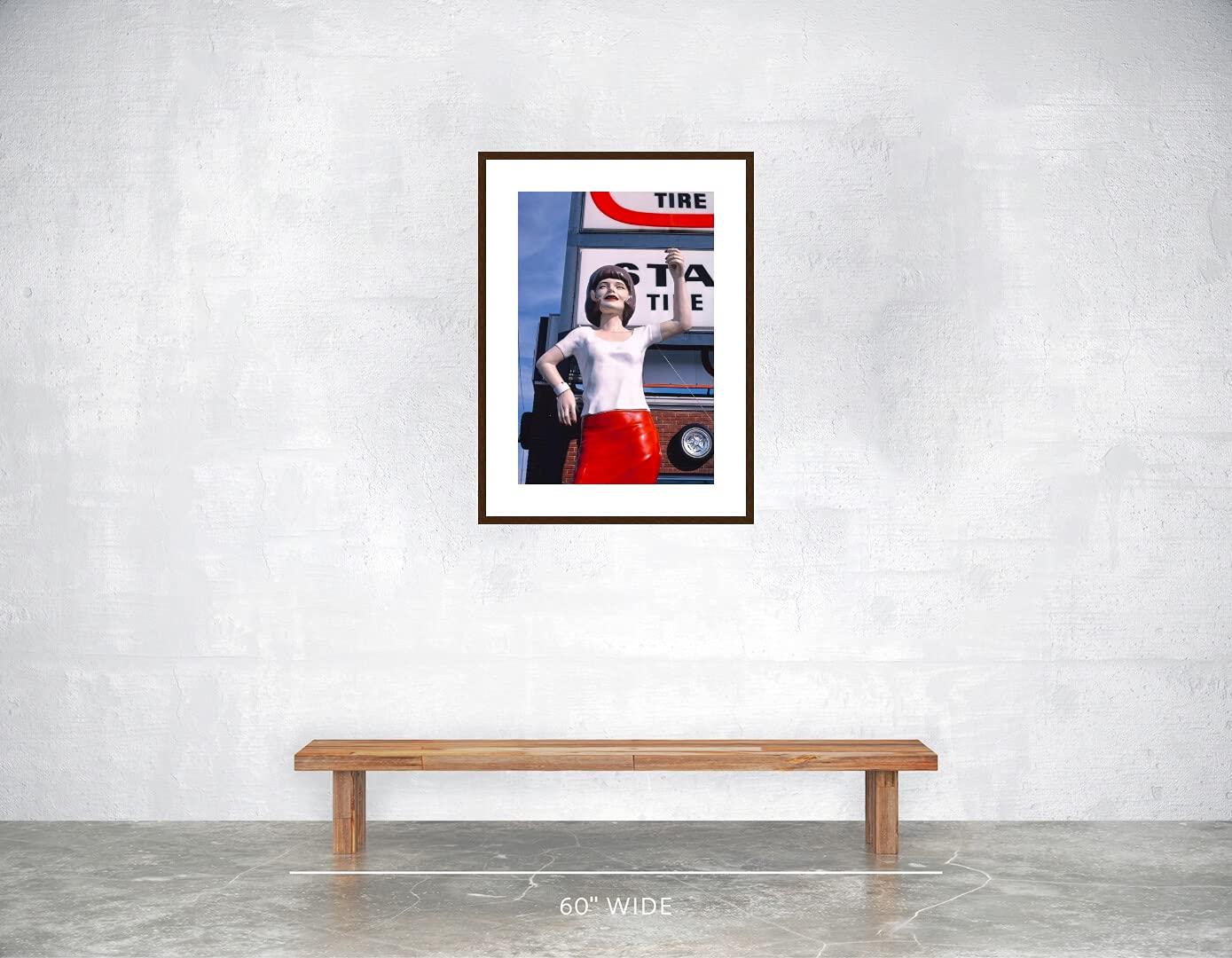 LIVESTOCK LIVESTOCK Stan the Tire Man Statue on Broadway in Mount Vernon, Illinois