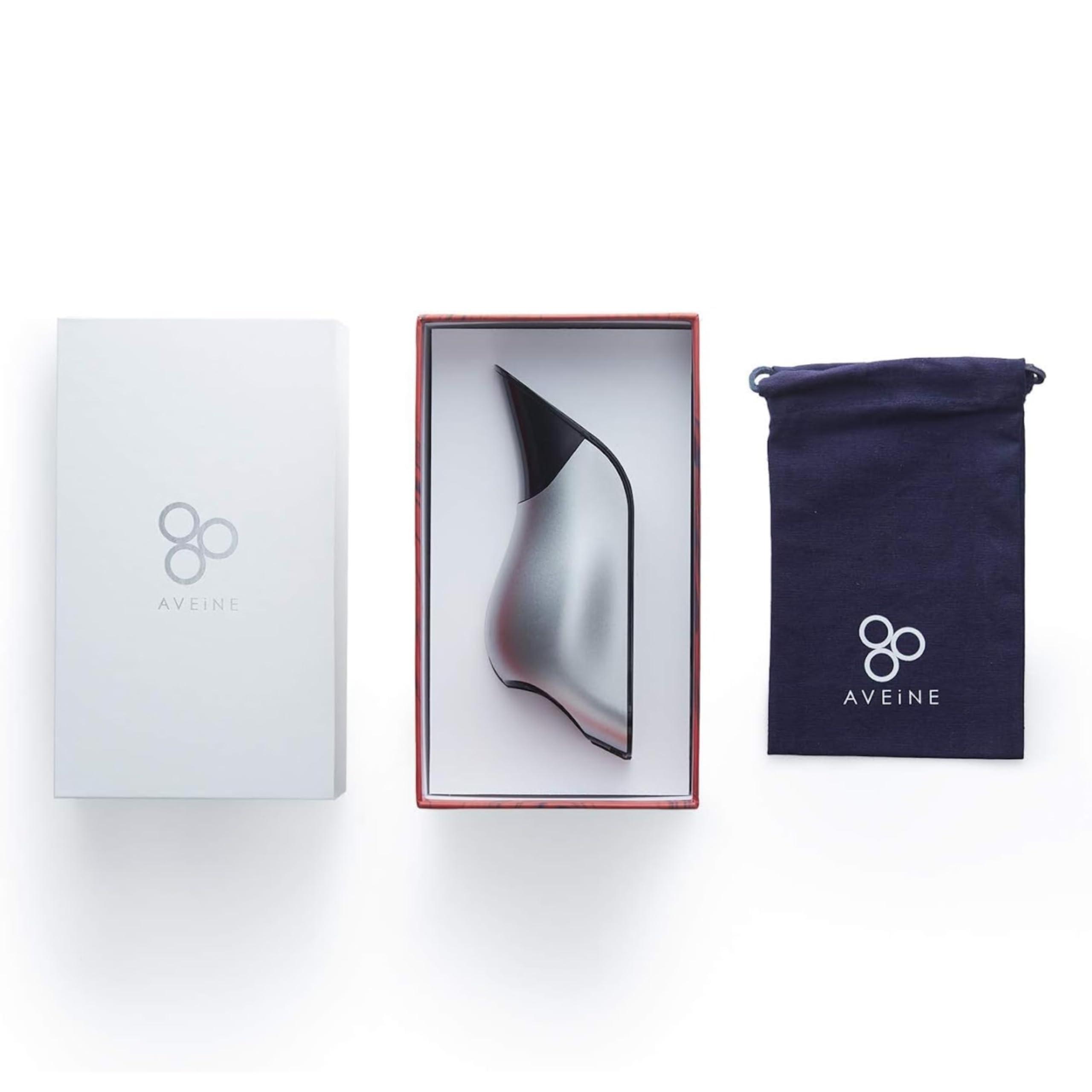 AVEINE AVEINE Original - Connected Wine Aerator - Android & iOS Compatible - Box containing 1 Smart Aerator, 1 Protection Bag, 1 Charging Stand, 1 USB Cable - Instant Wine Aeration - Manufacturer Warranty