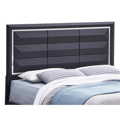 Glory Furniture Glory Furniture Liverpool Contemporary Wood Veneer King Storage Bed in Black