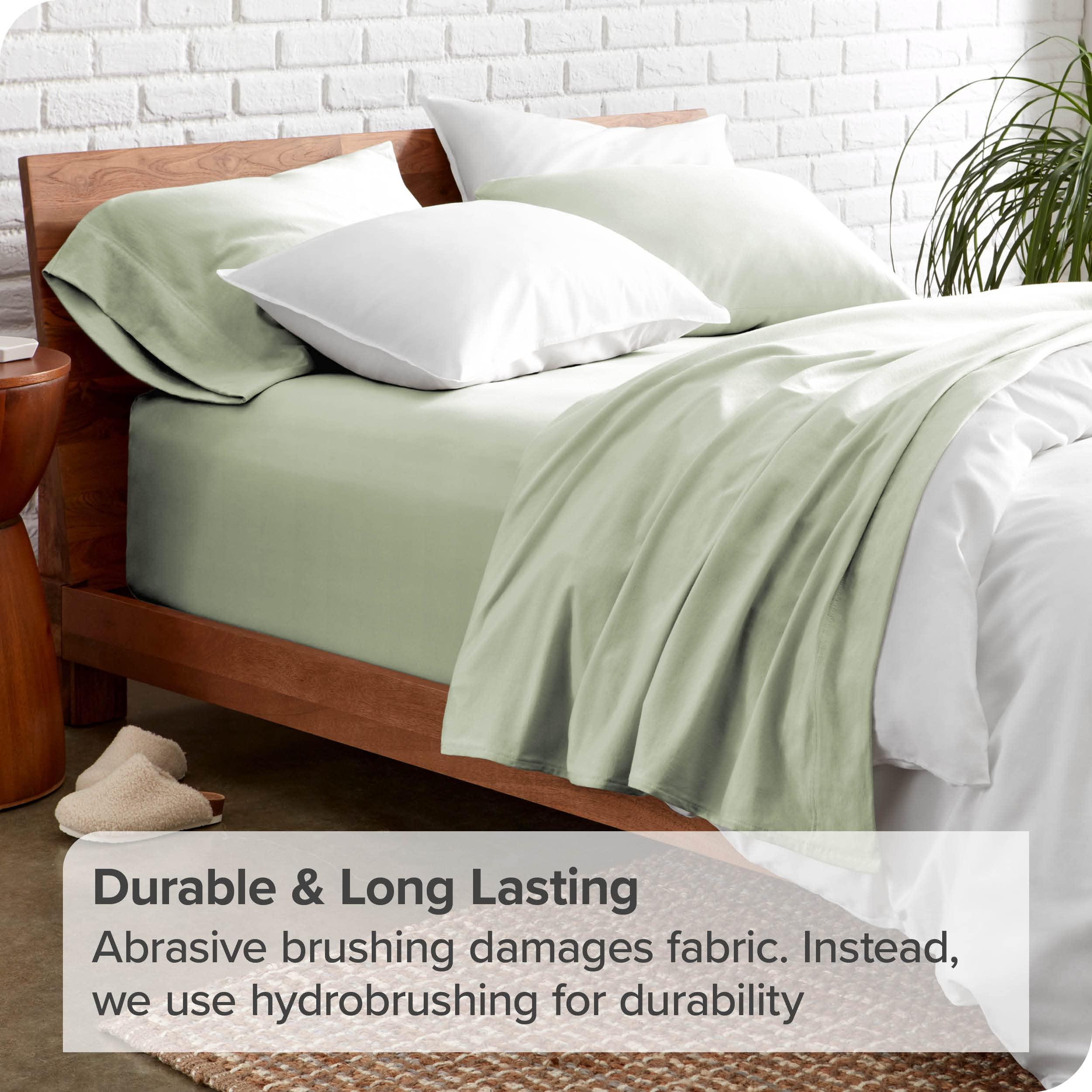 Safhome Full Size 4 Piece Sheet Set - Sage - 1000 Thread Count Breathable Cooling Sheets - 8 Inches Deep Pocket Hotel Luxury Bed Sheets Easy Fit Soft & Wrinkle Free Sheets