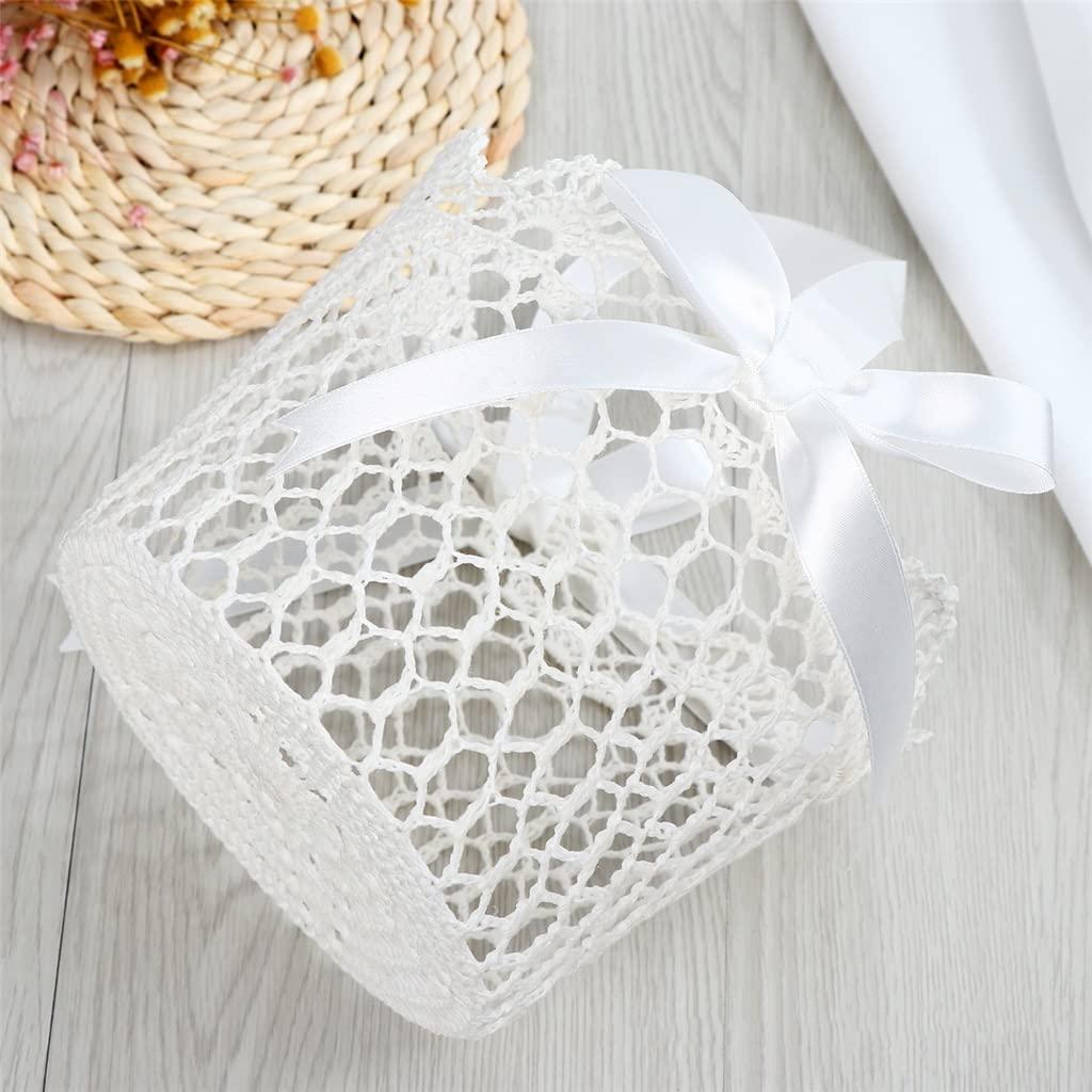 VejiA VejiA Flower Girl Baskets Wedding Flower Girl Baskets Planter Basket Manual Wedding Flowers Basket Wedding Accessories
