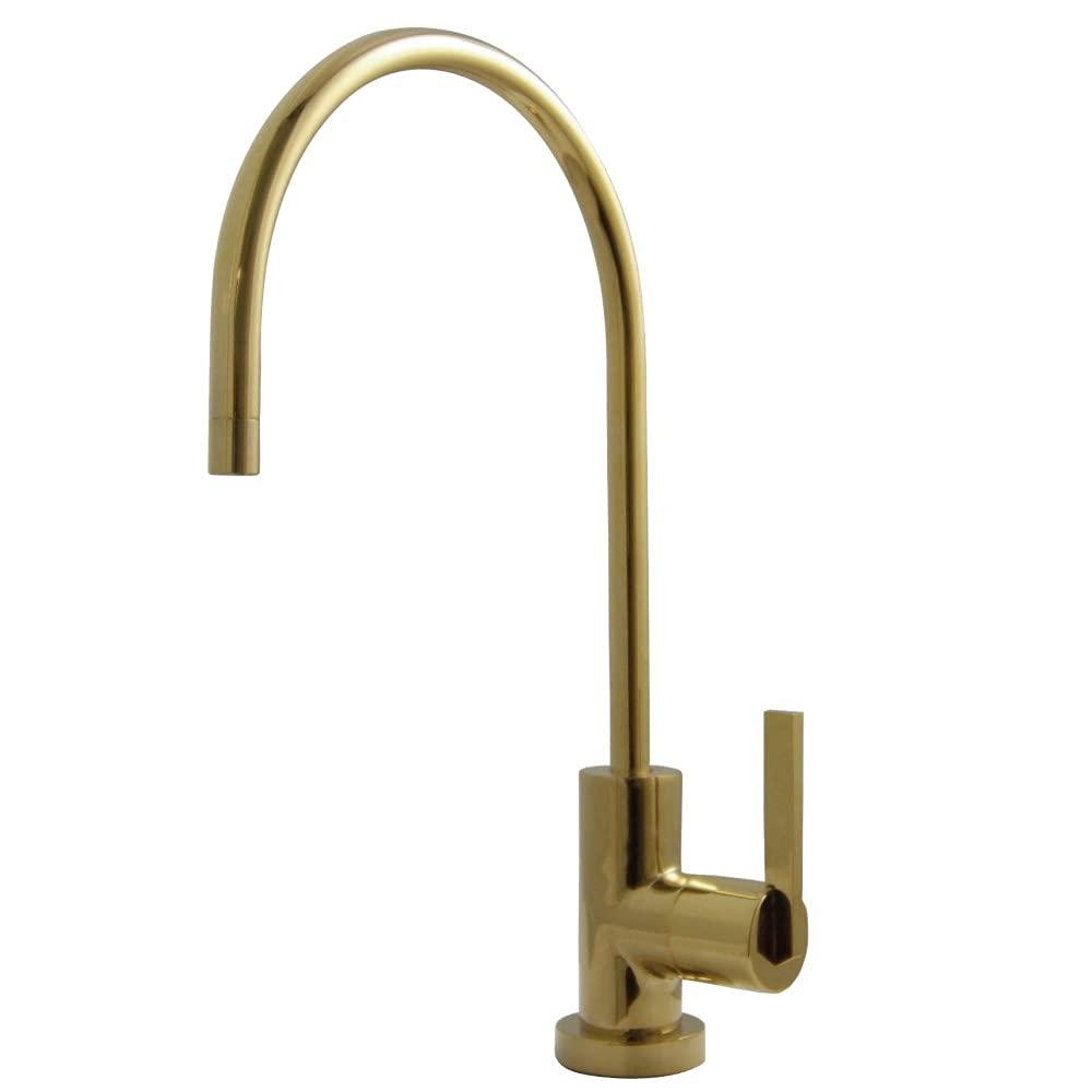 Kingston Brass Kingston Brass KS8192CTL Continental Water Filtration Faucet, 5-3/4 inch in Spout Reach, Polished Brass