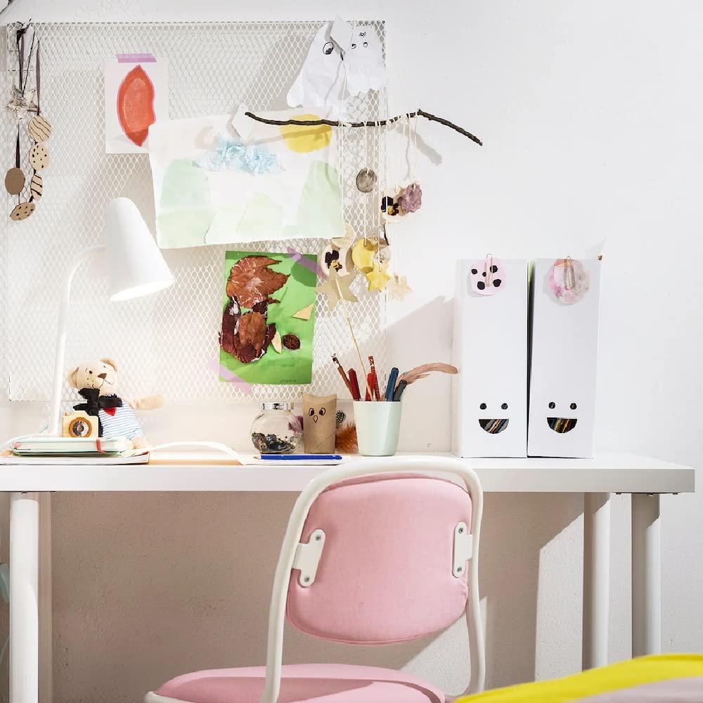 I-K-E-A I-K-E-A TJABBA Magazine File Holder, White 2 Pack