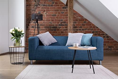 TLYESD TLYESD Klippan Loveseat Cover Replacement for IKEA Klippan Loveseat Sofa Cover, Klippan Couch Cover,Klippan Slipcover Only!(Navy Blue)