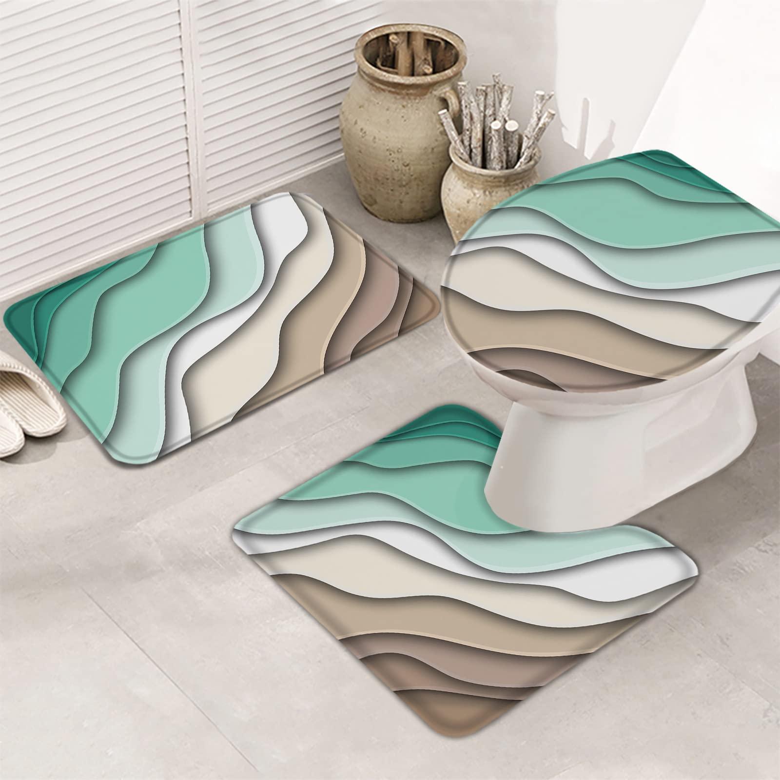 Dthllay Teal Blue Abstract Wall Art Blue Marble Canvas Art Blue Silver Abstract Picture Teal and Silver Wall Painting Abstract Teal Art Marble Navy Blue Grey and White Wall Art Bathroom 16x24inch No Frame