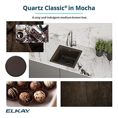 Elkay Elkay Quartz Classic ELGDULB3322MC0 Mocha Equal Double Bowl Undermount Sink