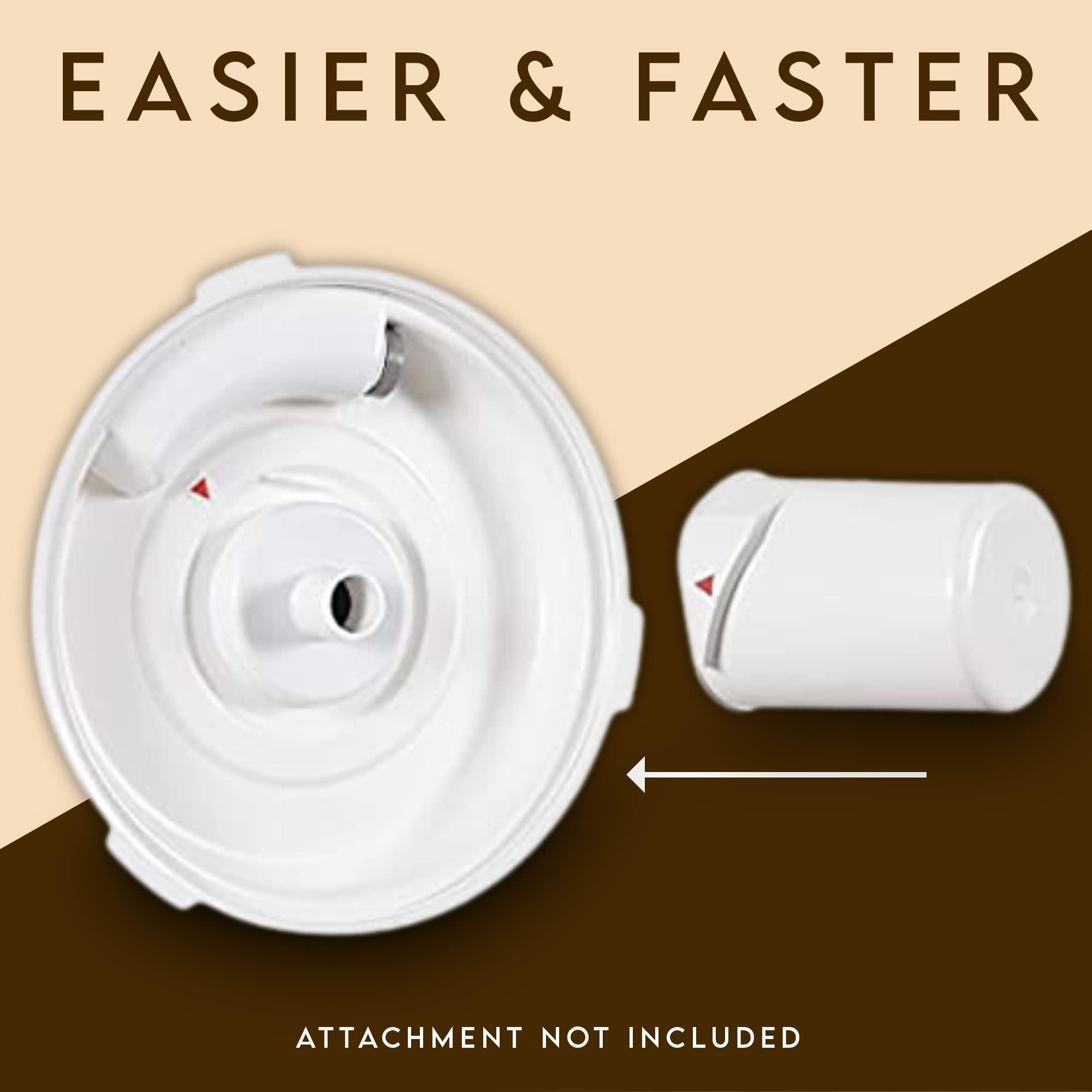 WONDERMILL Wonder Mill Grain Mill Cyclo Cup - Freshly Ground Flour in Minutes with Wonder Mill Grain Mill Cyclo Cup - Ideal for Baking and Cooking