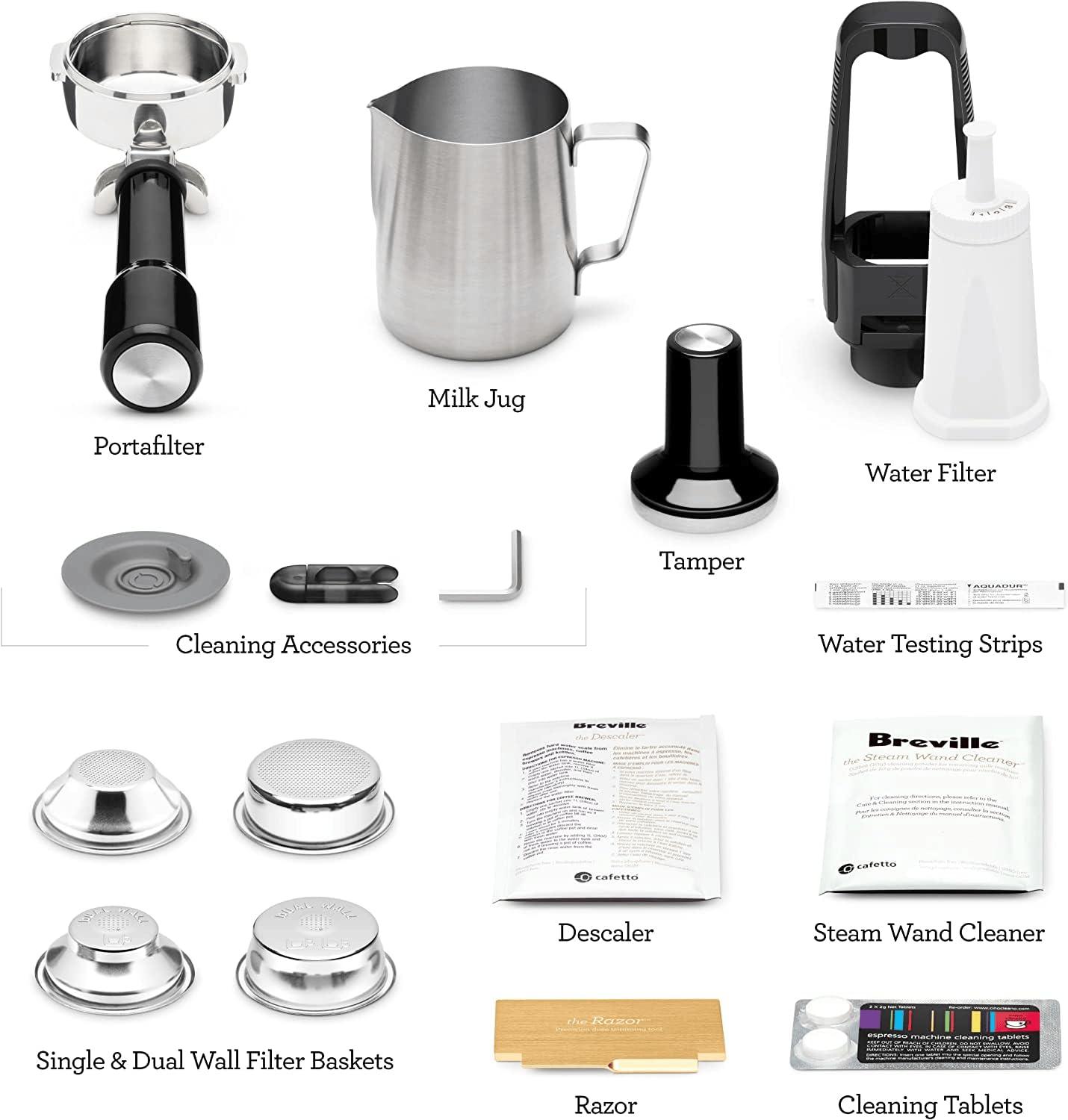 Breville Breville Dual Boiler Espresso Machine BES920XL, Brushed Stainless Steel