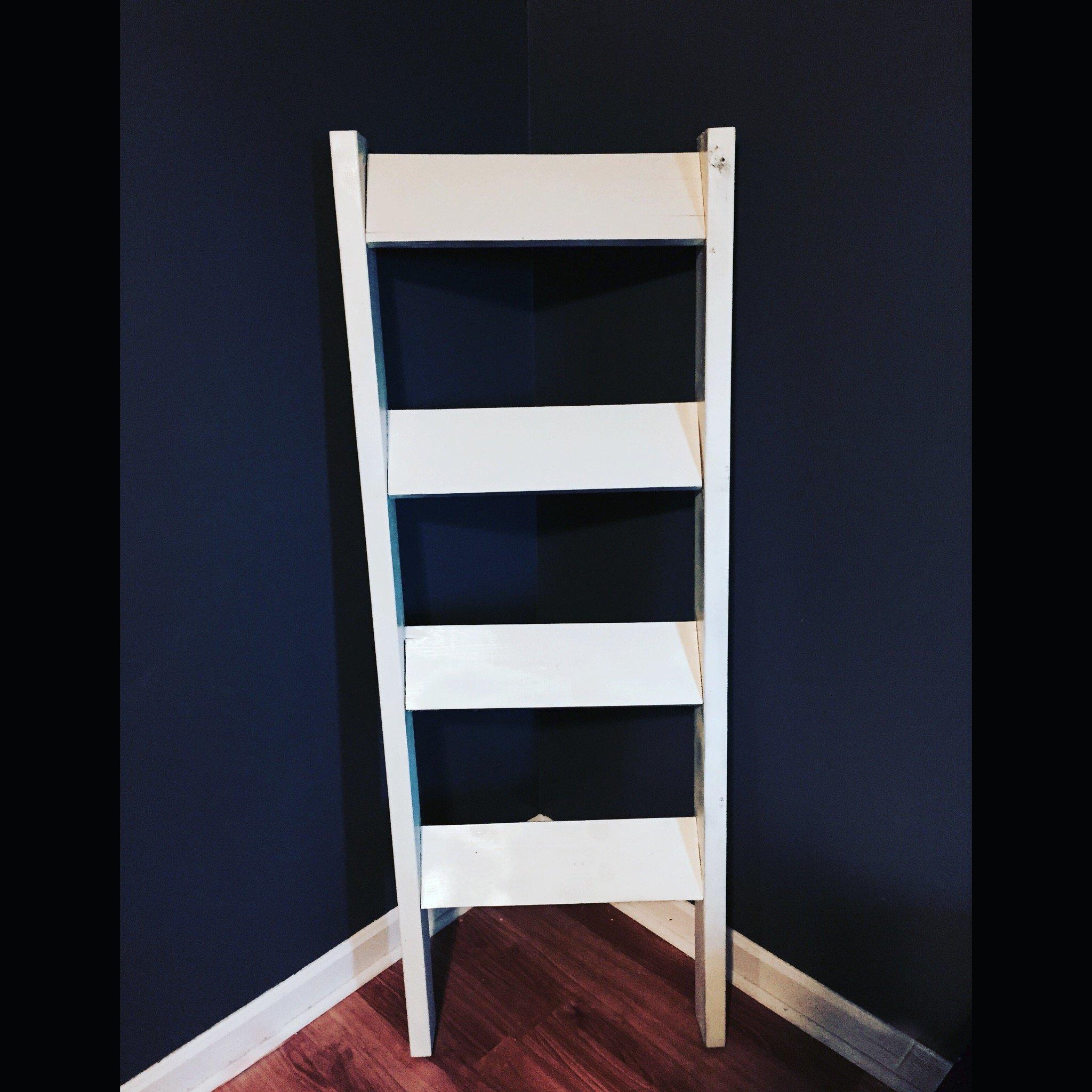 HomeLoft Basics Wooden Blanket Ladder