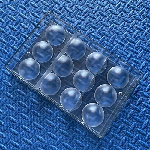Goldbaking Goldbaking Ball Chocolate Mold Ball Polycarbonate Mould Chocolate Mold Hot Chocolate Bomb (Middle 2inch)