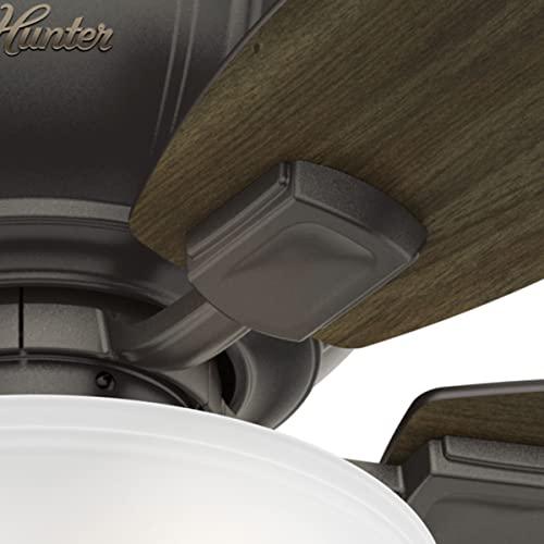 Hunter Hunter Kenbridge Indoor with LED Light with Pull Chain Control, 52\", Noble Bronze