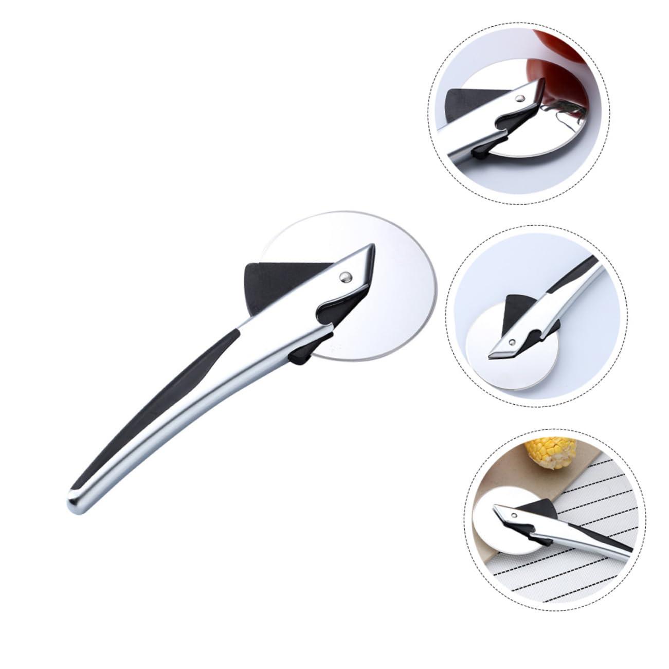 FUNOMOCYA FUNOMOCYA Practical Pizza Wheel Creative Shark Design Zinc Alloy Pizza Slicer Easy to Use for Family