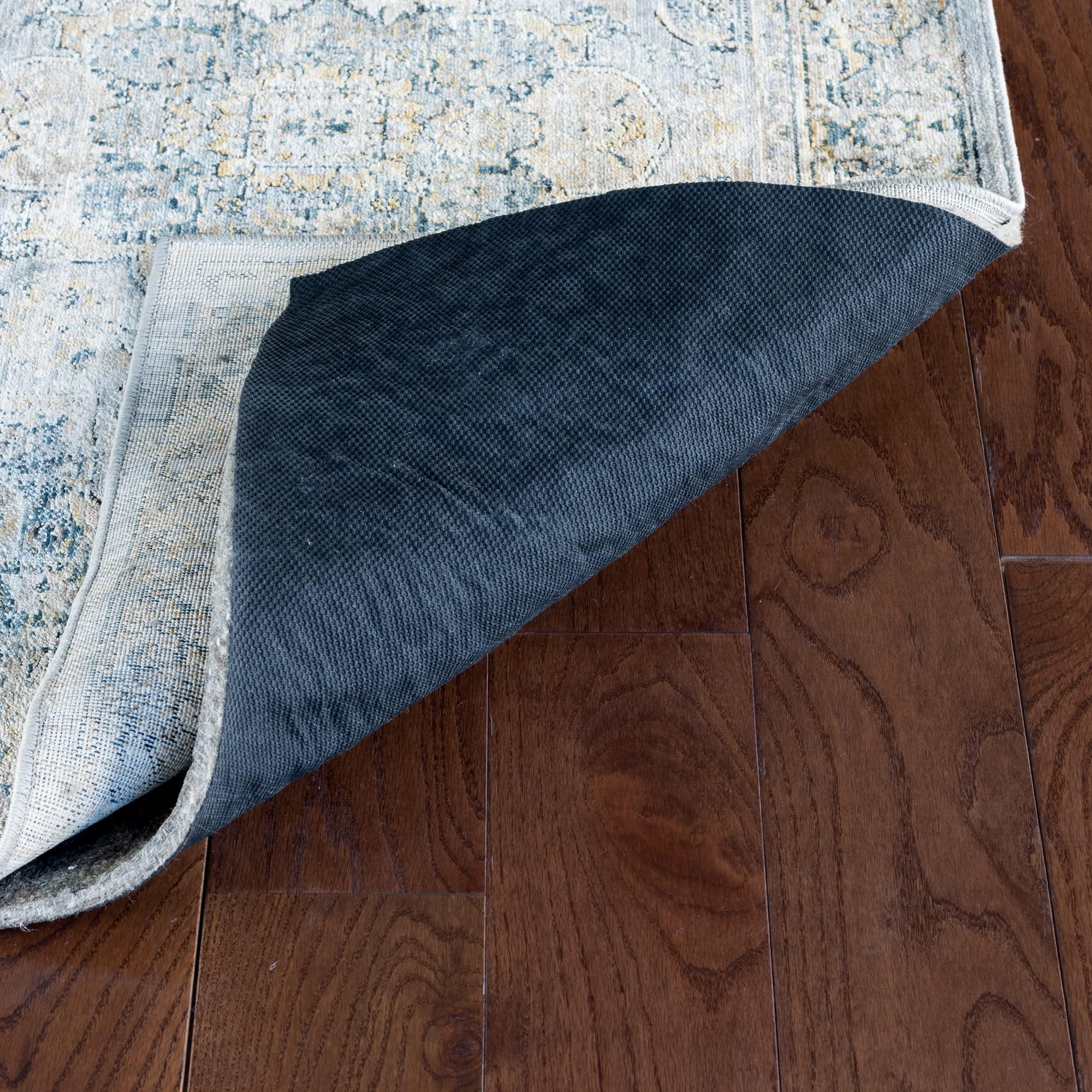 RUGPADUSA RUGPADUSA - Dual Surface - 7\'x10\' - 3/8\" Thick - Felt + Rubber - Enhanced Non-Slip Rug Pad - Adds Comfort and Protection - for Hard Surface Floors