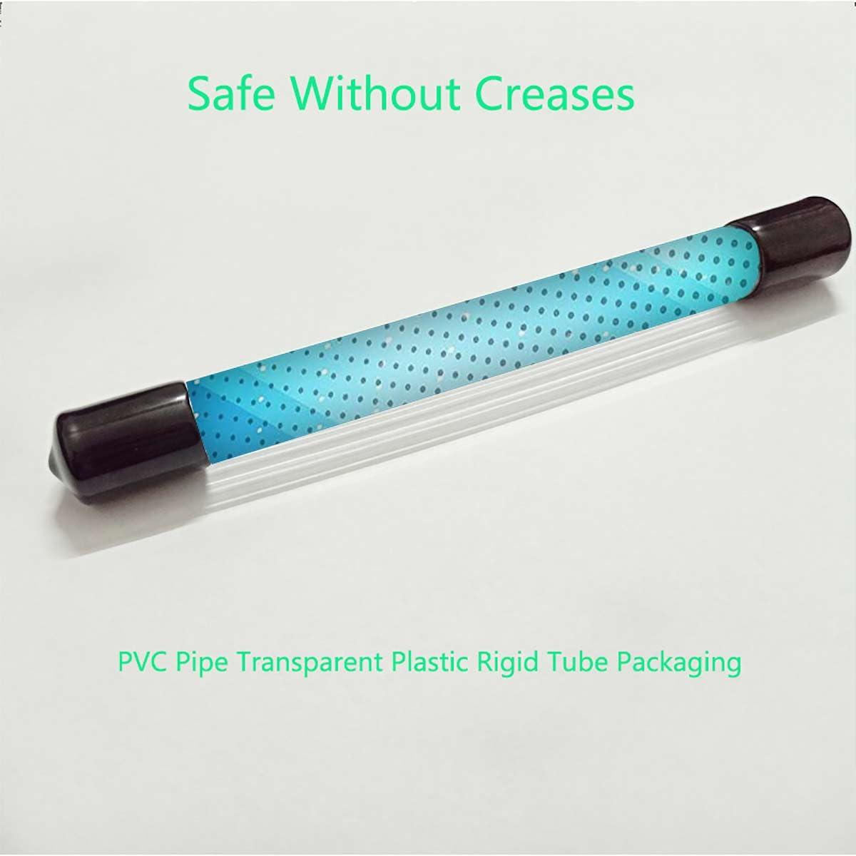 Generic Multicolor Window Film Privacy, Non Adhesive Frosted Glass Film, for Door Home Bathroom Office, Gradient Little Geometric Background Frosted Glass Film 35.4Wx55.1L-inch x2 Pcs