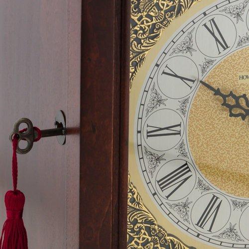 Silverlight Urns Continuum Cherry Clock Cremation Urn for Ashes by Howard Miller, Wood, Wooden Memorial Urn, Adult Sized Cremation Urn, 10.25 Inches High