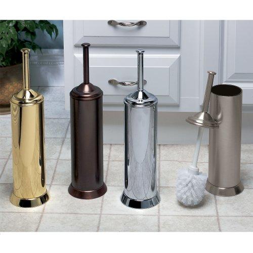 Gatco Gatco 1485 Toilet Brush and Canister, Satin Nickel