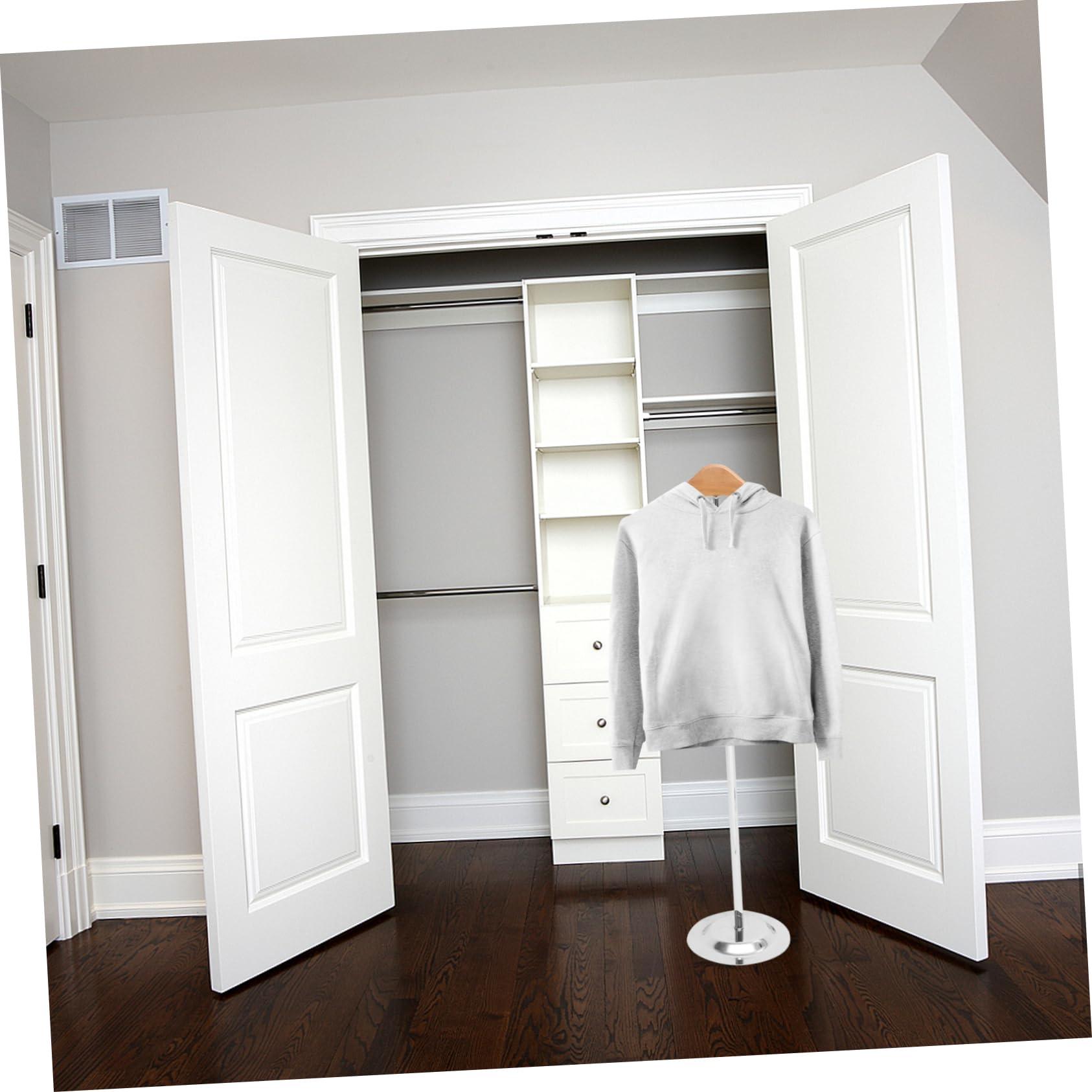 KOMBIUDA KOMBIUDA Adjustable T-Shirt Display Rack Coated Hanger Stand 46.5-79cm Height Fashion Retail Display