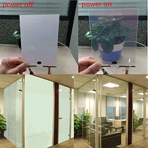 HOHOFILM HOHOFILM Electronic PDLC Smart Film PDLC Switchable Smart Film Electric Smart Glass Film(15cmx15cm)