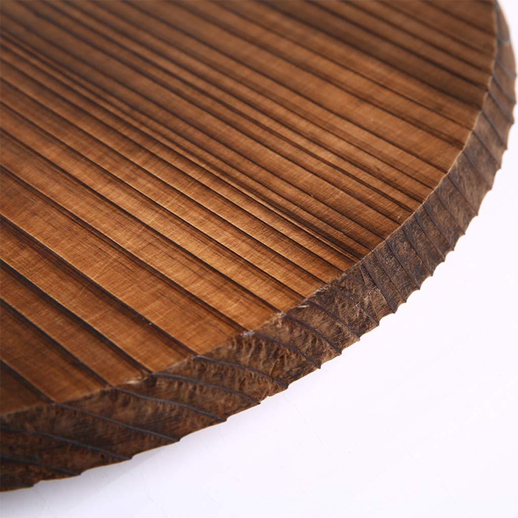 CHIUEAST CHIUEAST Wooden Wood Cover Handmade Fir Anti-scalding Lid Cover Wok Lid Hypotenuse Wood Lid