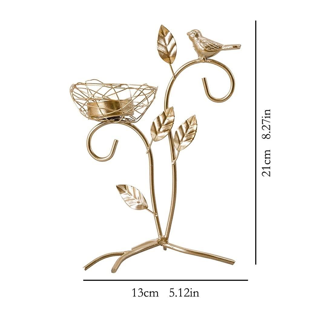 CHICKEN Candle Holder Table Candle Holder Decorative Candle Holder Gold Candle Holder Holder is Very Suitable as a Dinner Candle Household Candle Centerpiece Table Decorations