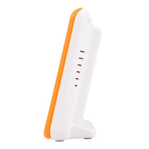 La Crosse Technology La Crosse Technology 308-179OR Wireless Temperature Humidity Station with Trends & Alerts, Orange/White