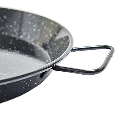 Garcima Garcima 32-Inch Enameled Steel Paella Pan, 80cm