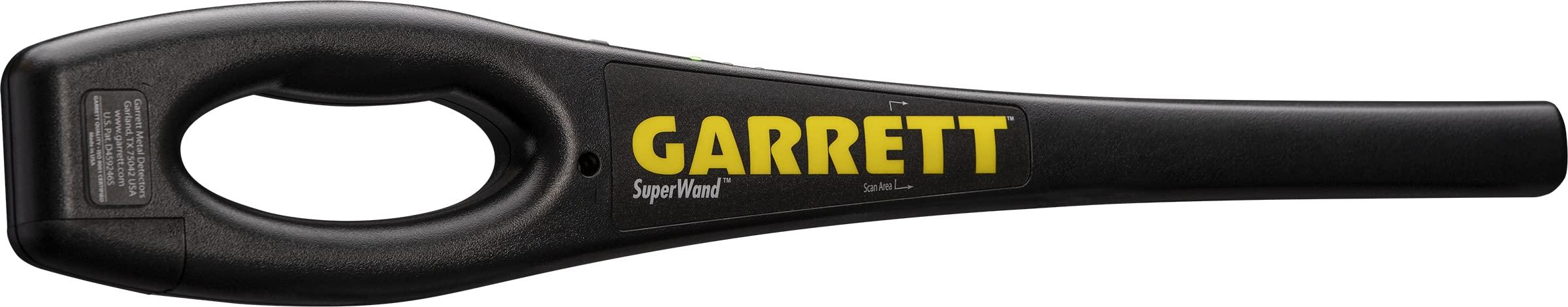 Garrett Garrett SuperWand Metal Detector for Adults Professional, Made in The USA, Security Wand, Scans All Metals