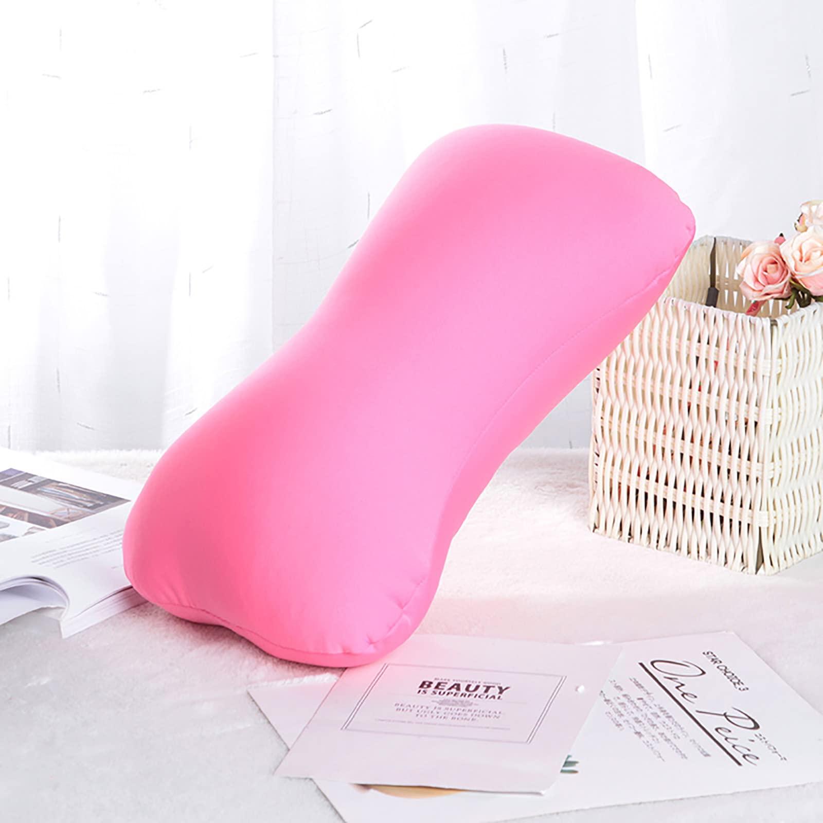 KELINFONG Microbead Pillows Squishy 2024 Soft Microbead Body Pillow Couch Pillows Pillow for Neck Pain Relief Ergonomic Design Head, Back Support Rest Cushion Car Seat Column Pillow for Bedroom Office