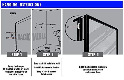 Renditions Gallery Abstract Wall Art, Wall Dcor Print, Animals, Flowers, Coastal, Geometric, and Vibrant Colors, With Matte Board, Acrylic Glass, and Hanging Hardware - Perfect Peony - Silver Framed 22X22