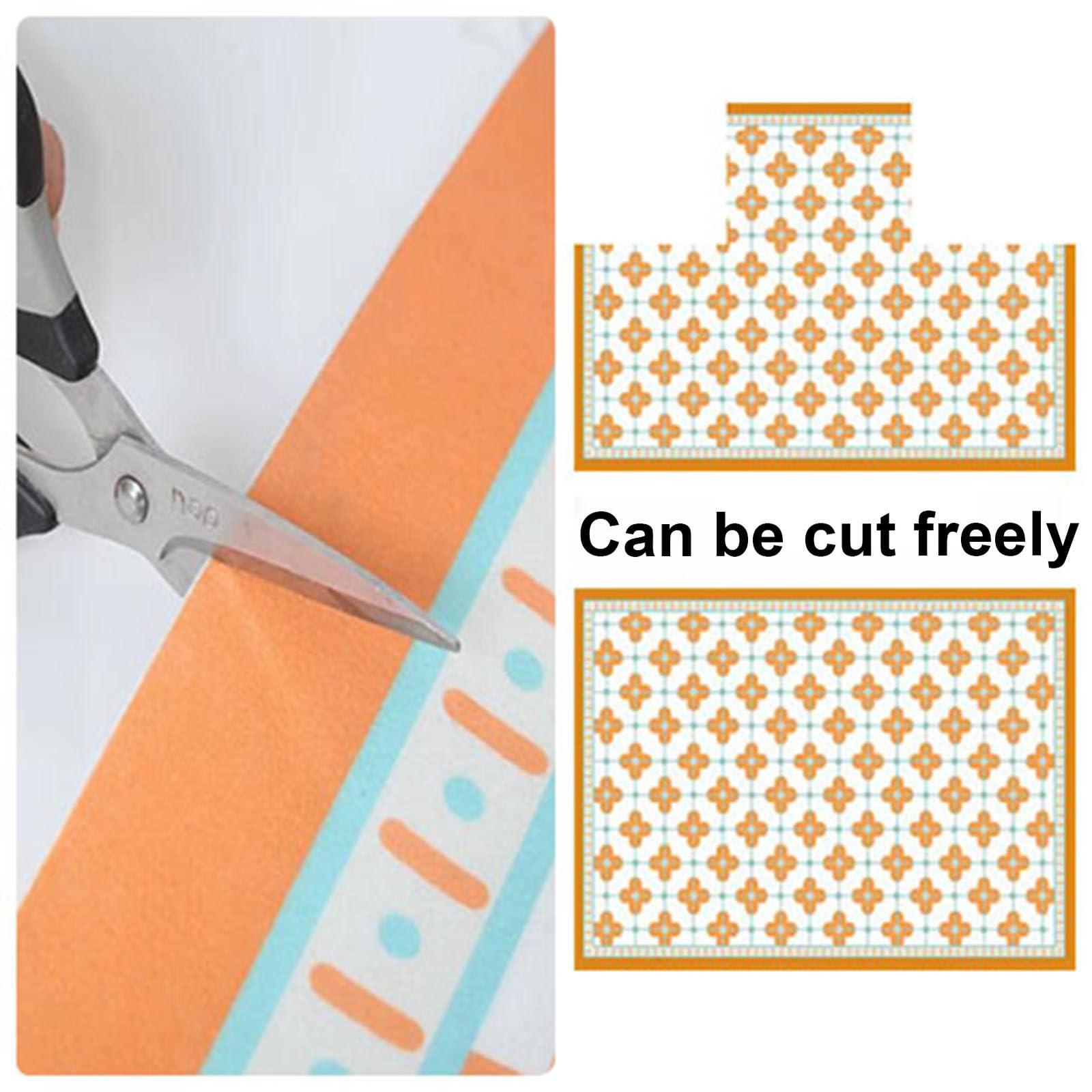 PPGE Home Kitchen Waterproof Mats For Floor, Kitchen Floor Mats For In Front of Sink, Slip Kitchen Rug, Kitchen Floor Rug, Rubber Floor Mats For Kitchen(Size:60160cm,Color:C)