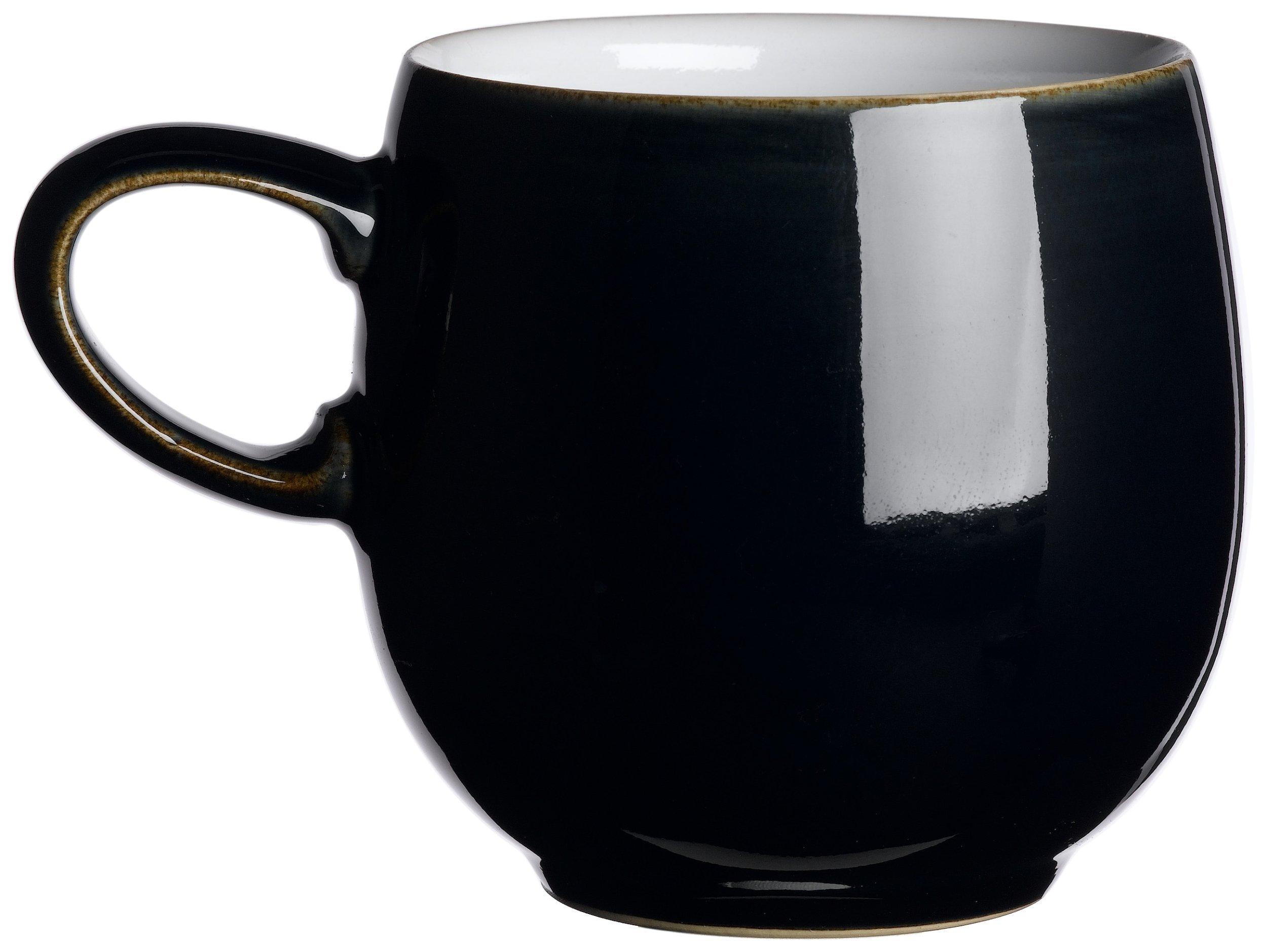 Denby Denby Jet Black Small Curve Mug