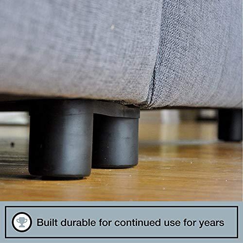 Couch Clamp Couch Clamp Sectional Sofa Connectors (4 Pack) - Keep Sofa Cushions From Sliding & Gaps, Easy Install Straps & No Tools Required. Universal Fit Ideal for 3 Piece Modular Sofa - Prevent Floor Scratches