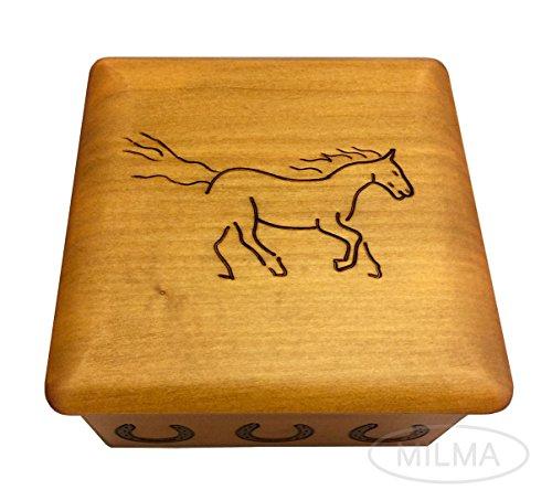 Henry Cornell and Associates Henry Cornell and Associates Medium Galloping Horse Box, Brown