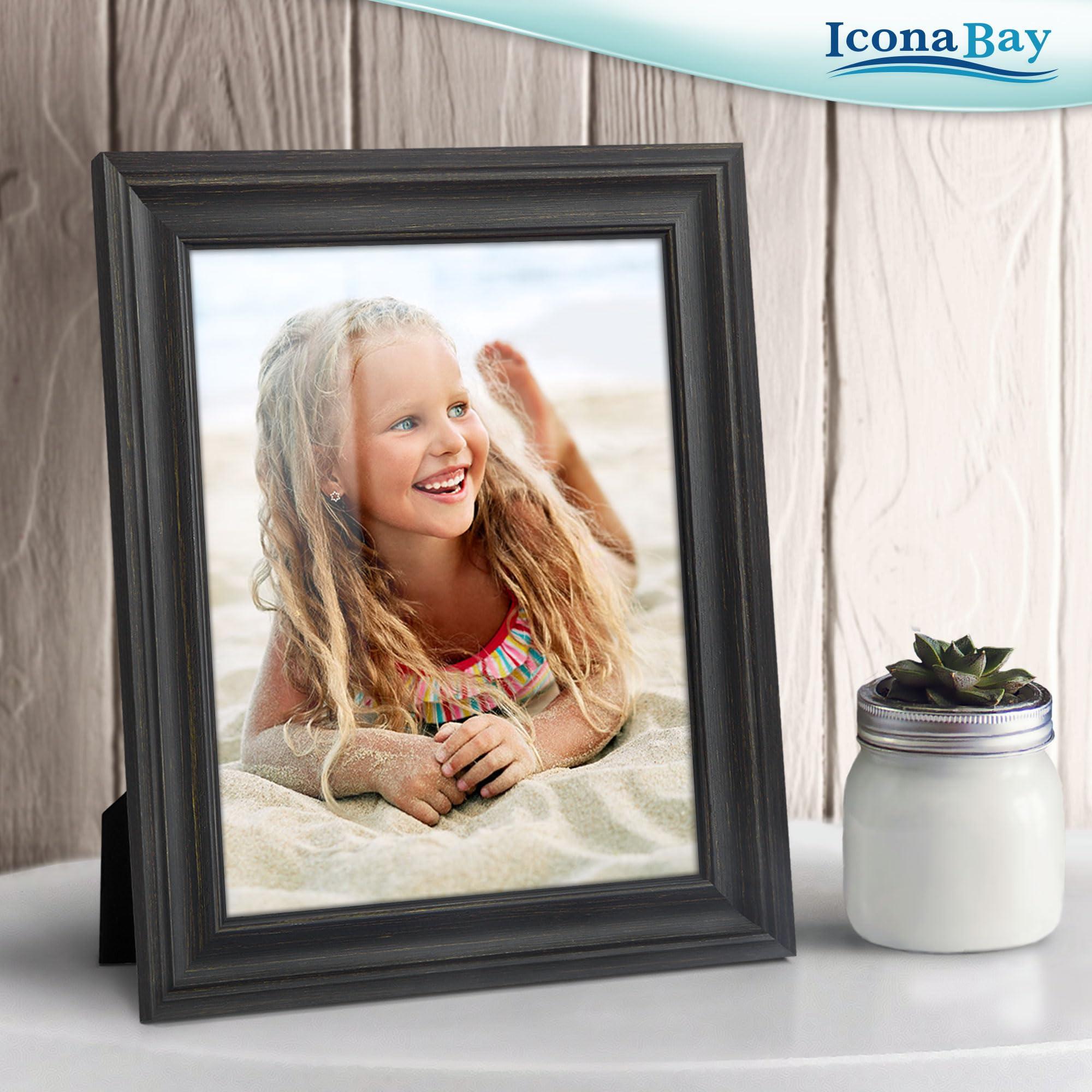Icona Bay Icona Bay 4x6 Picture Frame Heat-Strengthened Glass Replacement (4 x 6, 2 Pack) 4 by 6 Photo Frame Replacement Glass, 4x6 Inches Real Glass Cover
