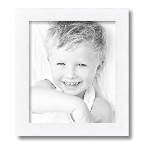 ArtToFrames ArtToFrames 12x14 inch Contemporary White with Lip Wood Picture Frame, WOMD8991-12x14