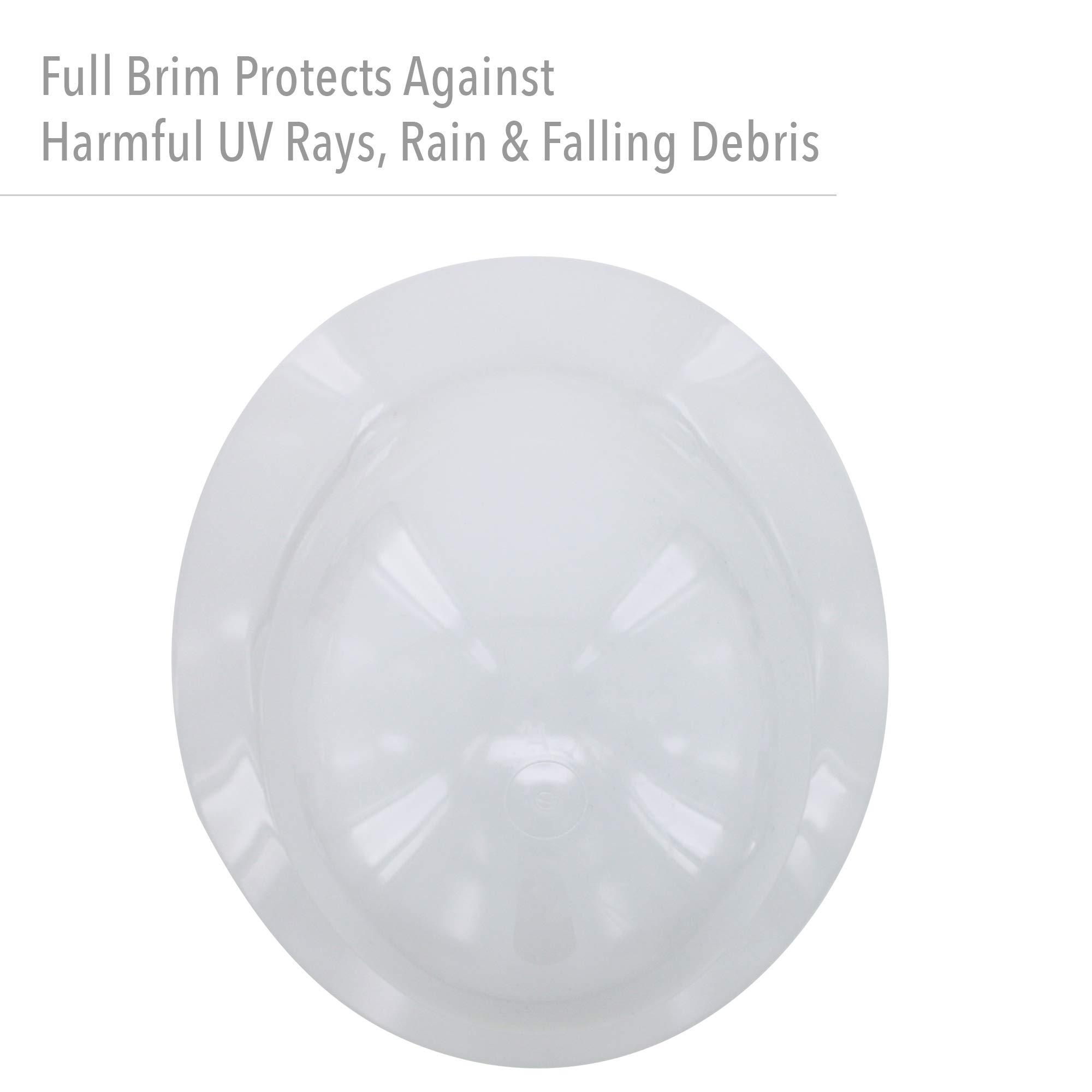 FIBRE-METAL FIBRE-METAL Honeywell Home by Honeywell SuperEight Thermoplastic Full Brim Hard Hat with 8-Point Ratchet Suspension, Orange