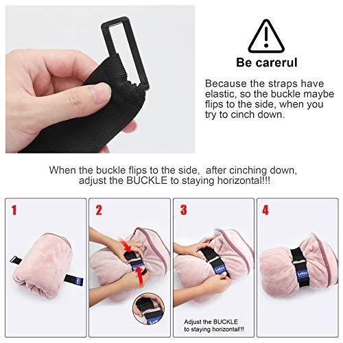 lekou Lekou Elastic Cinch Straps 2\" x 18\" (8 Pack) , Stretchy Hook and Loop Storage Straps Hook and Loop Cinch Strap with Buckle - Bicycle, Truck, Boat Extension Cords, Ropes, Hoses Garage & RV Organization