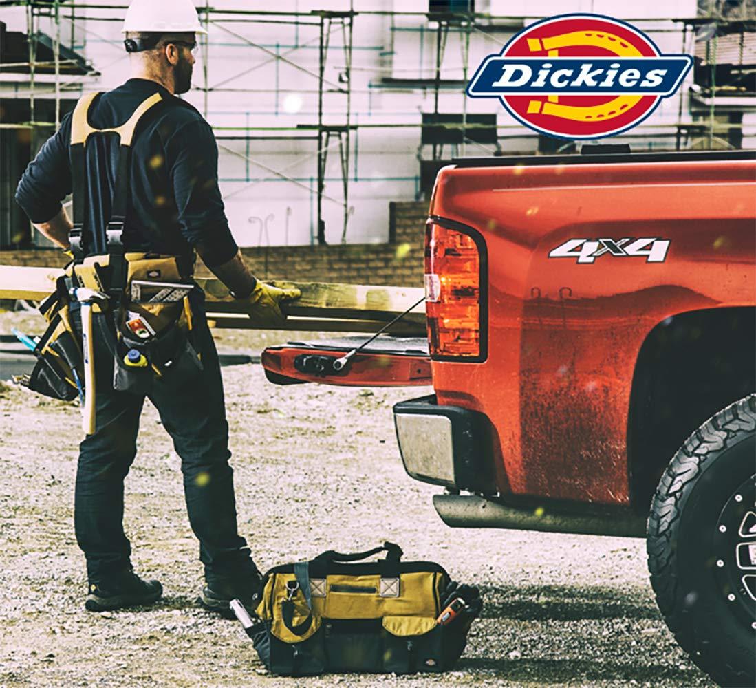 Dickies Dickies 4-Piece Carpenter's Rig, Padded Tool Belt Suspenders, Cooling Mesh, Tool Belt, Steel Buckle, Grey/Tan, 3.8 lb.