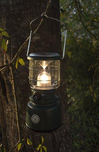 ust UST Heritage Camp 1,000 Lumen Water Resistant Lantern with Dimmer Switch and Hook for Camping, Hiking, Emergency and Outdoor Survival