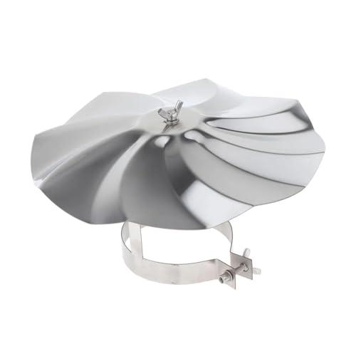 generic Chimney Cap Chimney Rain Cap Vent Cap Application Chimney Tube Cowl Flue Pipe Rain Cover Rainproof Stainless Steel