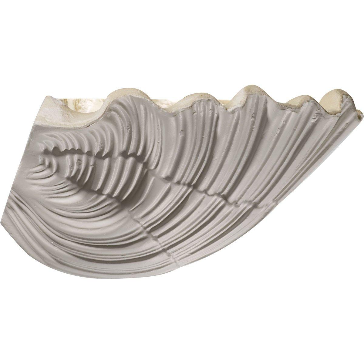 Ekena Millwork Ekena Millwork SCO11X07X06SH Shell Wall Sconces, 11 3/8"W x 7 1/8"D x 6 5/8"H