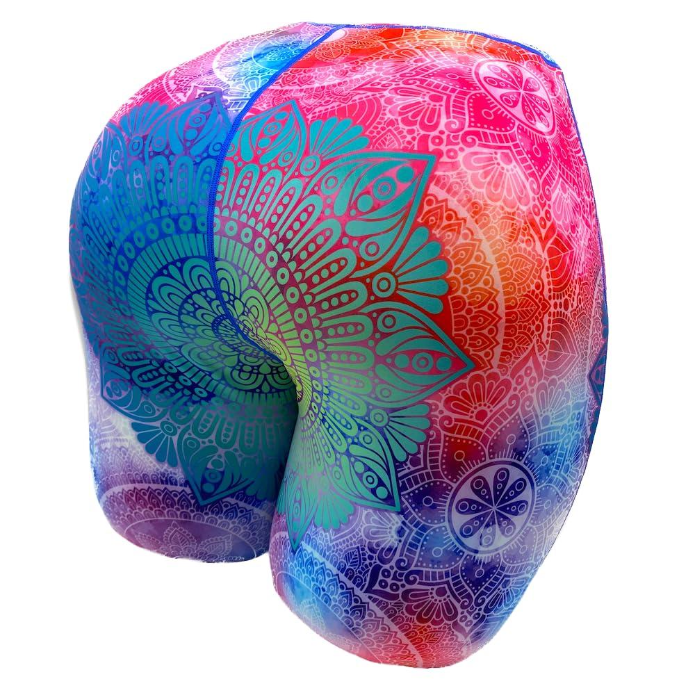 The Buttress Buttress Pillow - Natural, Soft, Supportive, Ergonomic Butt-Shaped Pillow for All Sleepers with Yoga Pant Cover - Relieves Stress and Anxiety