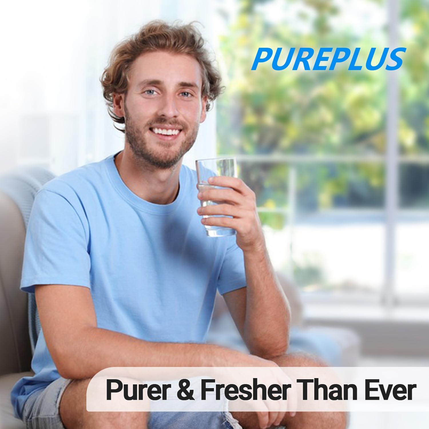 PUREPLUS PUREPLUS CRF950Z Pitcher Water Filter Replacement for Pur PPF900Z, PPF951K, PPT700W, CR-1100C, DS-1800Z, CR-6000C, PPT711W, PPT711, PPT710W, PPT111W, PPT111R Pitchers and Dispensers,3PACK