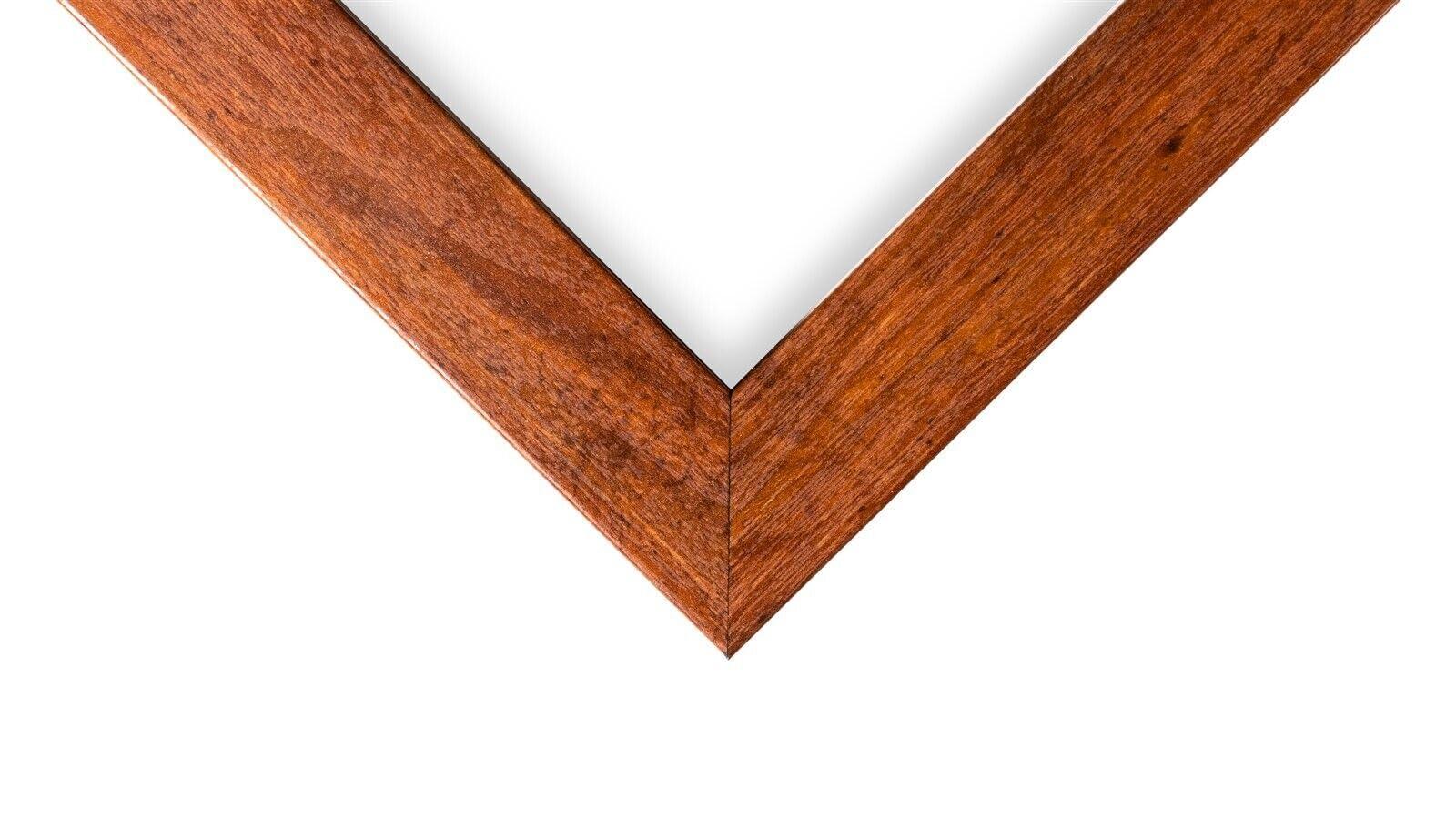 US Art US Art 19x25 Elegant Flat 1.25 inch wide Moulding Red Oak Picture poster wall decor frame wood mdf