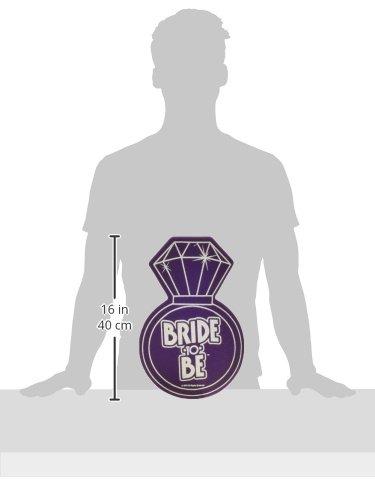 Little Genie Productions Little Genie Productions Bride to Be Engagement Ring Foam Hand, Purple