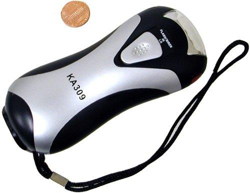 Kaito Kaito KA309 Wind-up 9-LED Flashlight with Compass