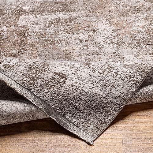 MARK & DAY Mark&Day Area Rugs, 9x13 Thorntown Modern Taupe Marble Area Rug, Beige Grey Carpet for Living Room, Bedroom or Kitchen (9' x 12'3")