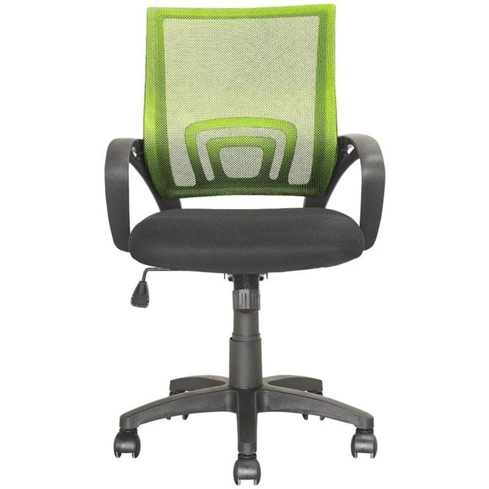 UrbanPro UrbanPro Contemporary Mesh Fabric Back Swivel Office Chair in Lime Green
