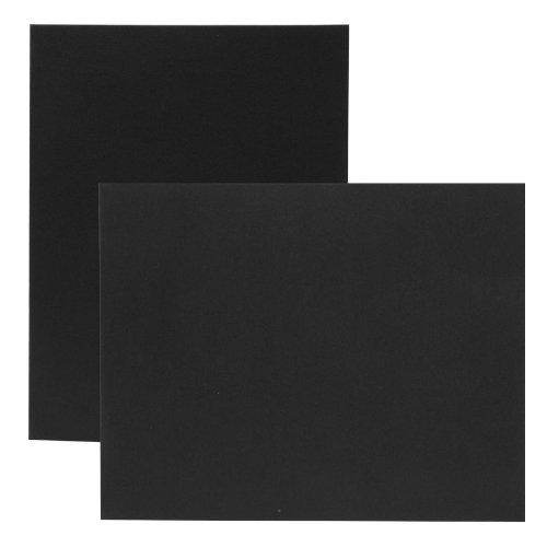 Neil Enterprises Inc. Neil Enterprises Inc. Classic Black w/Gold Trim 7\" x 5\" Photo Folder - Pack of 100